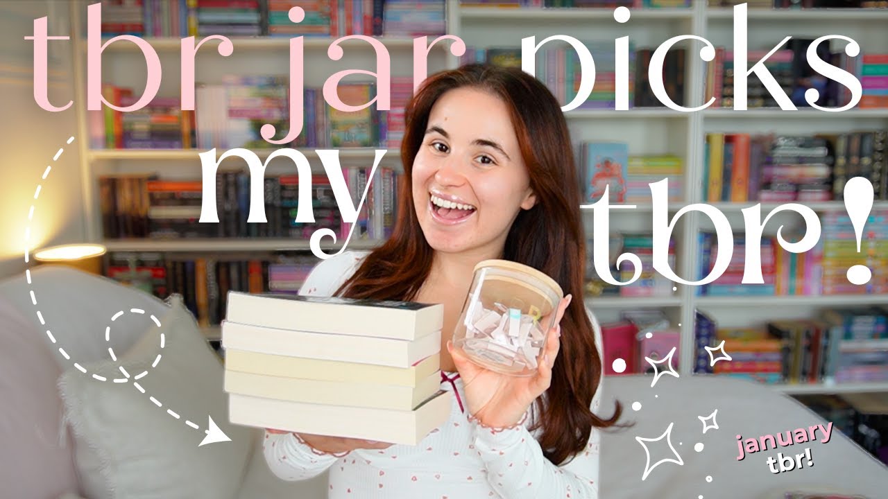TBR JAR выбирает мой список книг для чтения на январь!! ✨📖🎀🧸