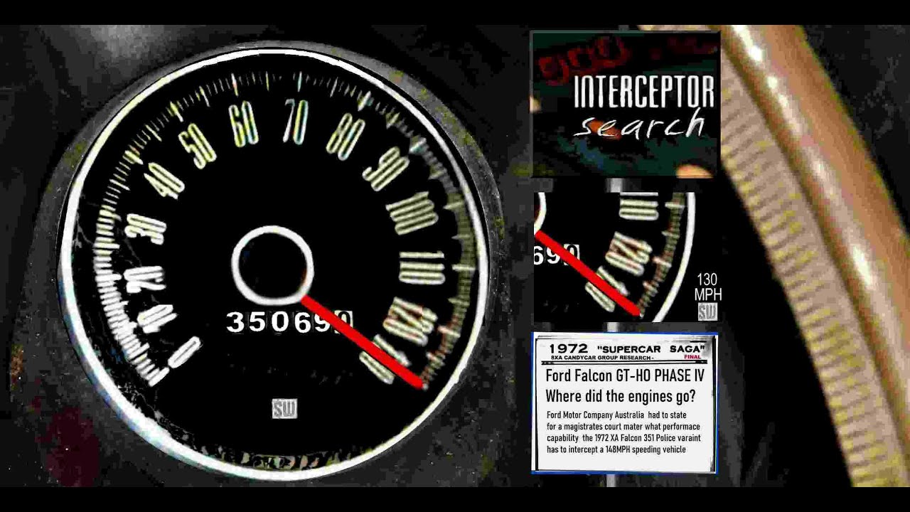 148MPH XA GT-HO POLICE  SUPERCAR variant  chase