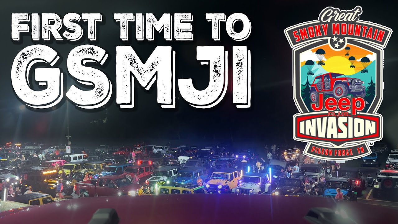 Our first GSMJI 2025 | Great Smoky Mountain Jeep Invasion | Rain Show duckduckjeep Recap #gsmji