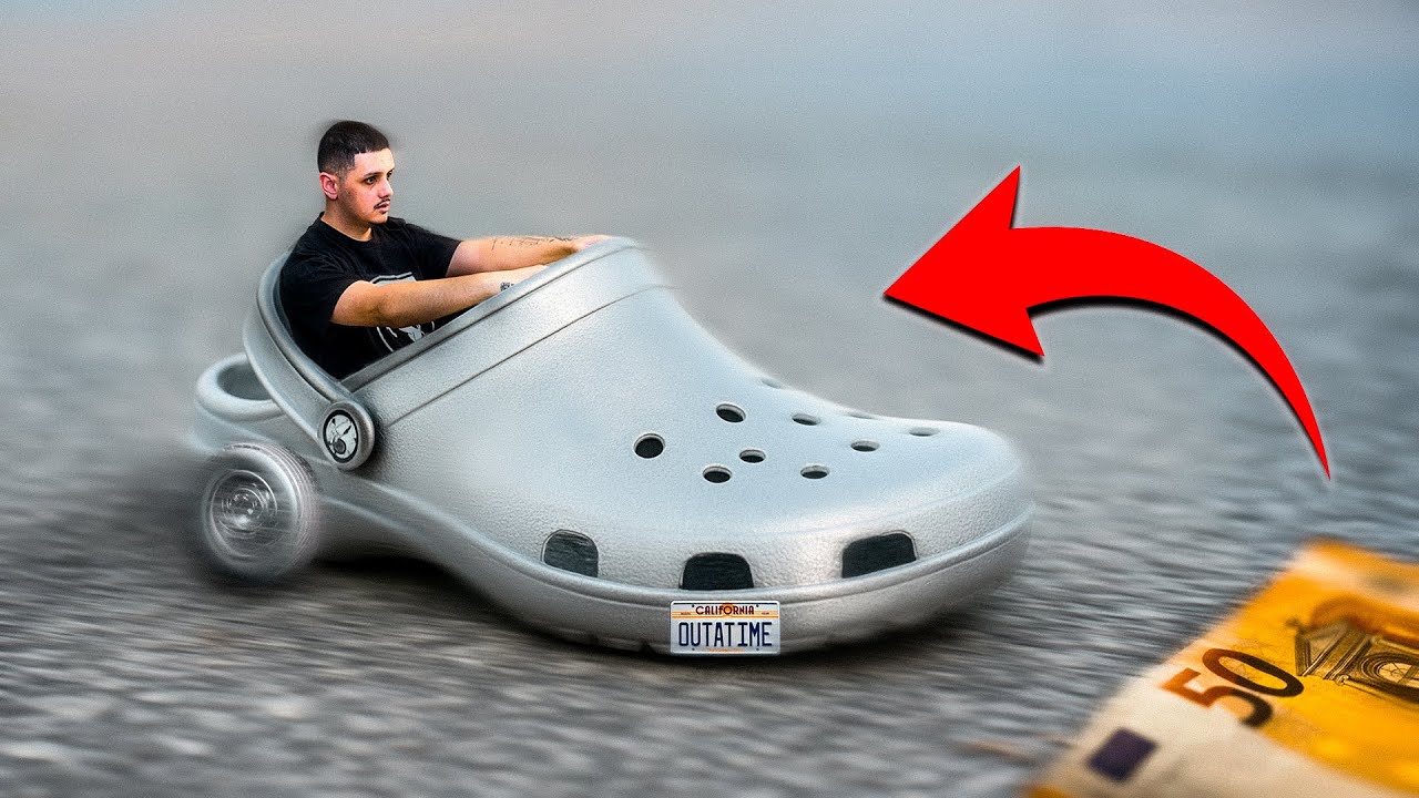 Я сделал первые в мире CROCS DELOREAN за 50 евро.