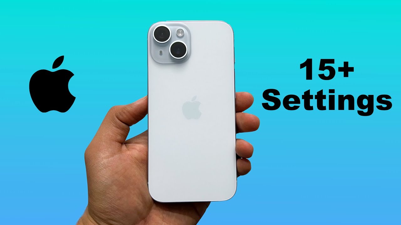 iPhone 15 - 15+ Settings That You Should Know! (HINDI)