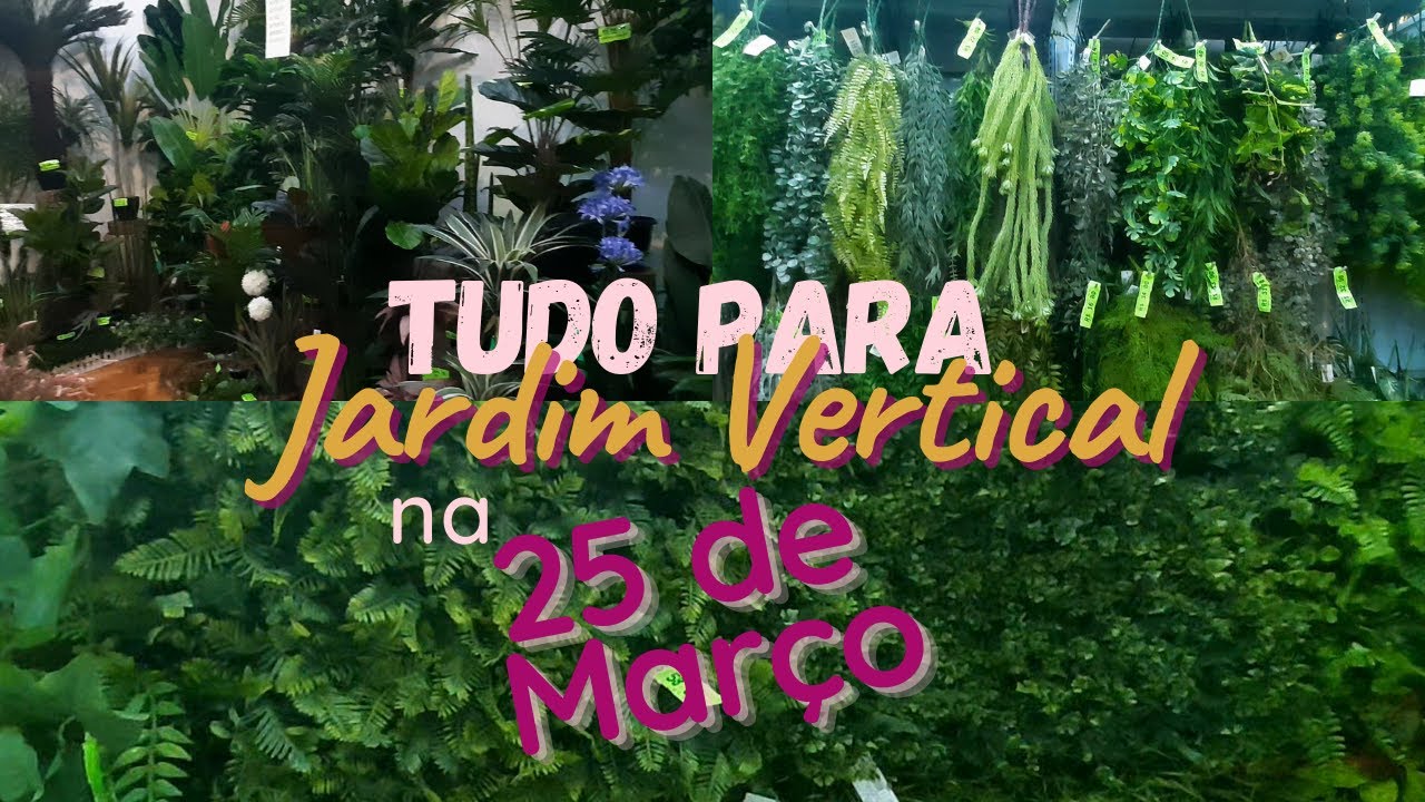 TUDO PARA JARDIM VERTICAL E SUSPENSO NA 25 DE MARÇO*LOJA DE PLANTAS E FLORES ARTIFICIAIS PAPOULA FLO