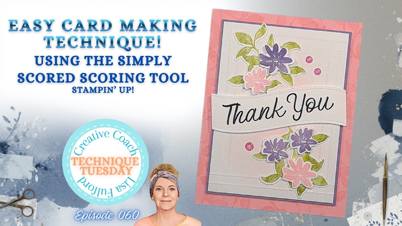 SCORED TO PERFECTION: Adding texture with the Simply Scored Scoring Tool | TECHNIQUE TUESDAY