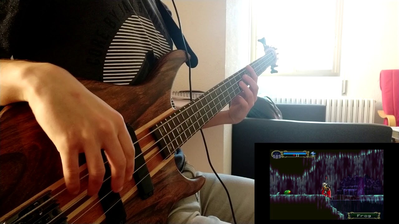 Castlevania: Symphony of the Night - Crystal Teardrops (Bass cover)