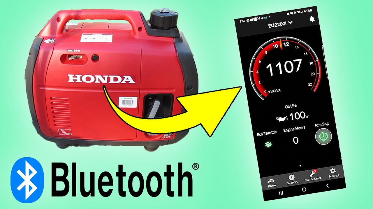 Настройка Bluetooth для Honda EU2200i