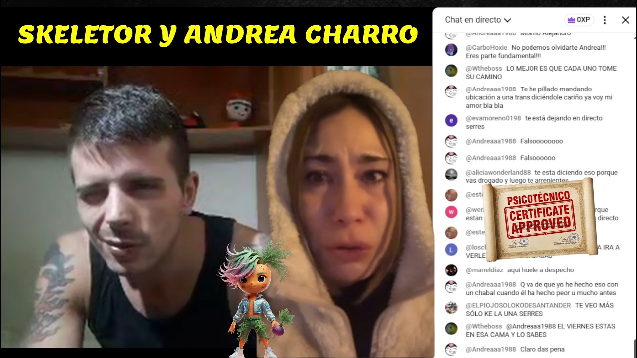 SERRES DISCUSIÓN CON ANDREA SE SACAN TRAPOS SUCIOS