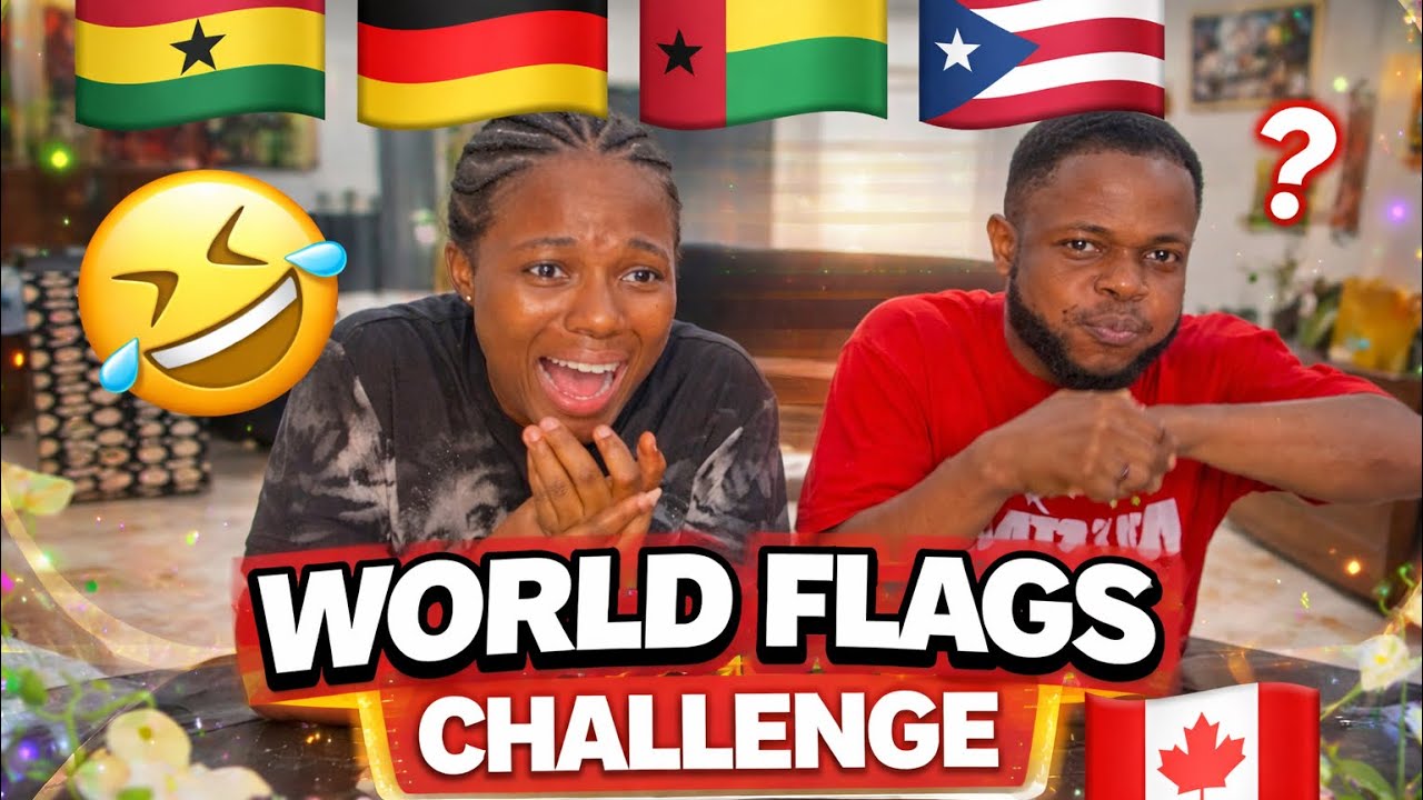 Only Smart People Pass! WORLDFLAGCHALLENGE🤪🔥#flags #fyp #joyselynchannelshow #vlog #games #funny 