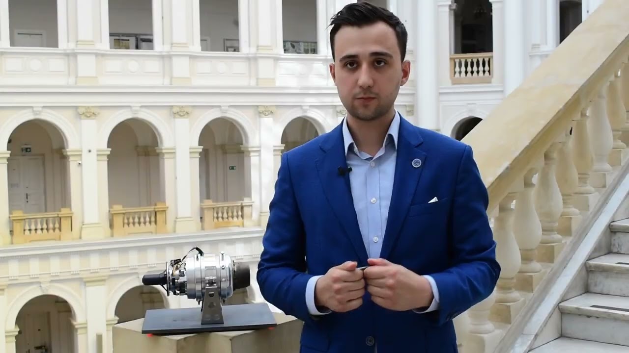 Miniaturowy silnik odrzutowy z drukowanymi elementami z metalu | Technologie z PW