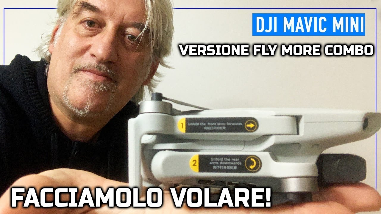 Il mio MAVIC MINI eccolo nella versione COMBO! Ve lo racconto! e vediamo come vola!