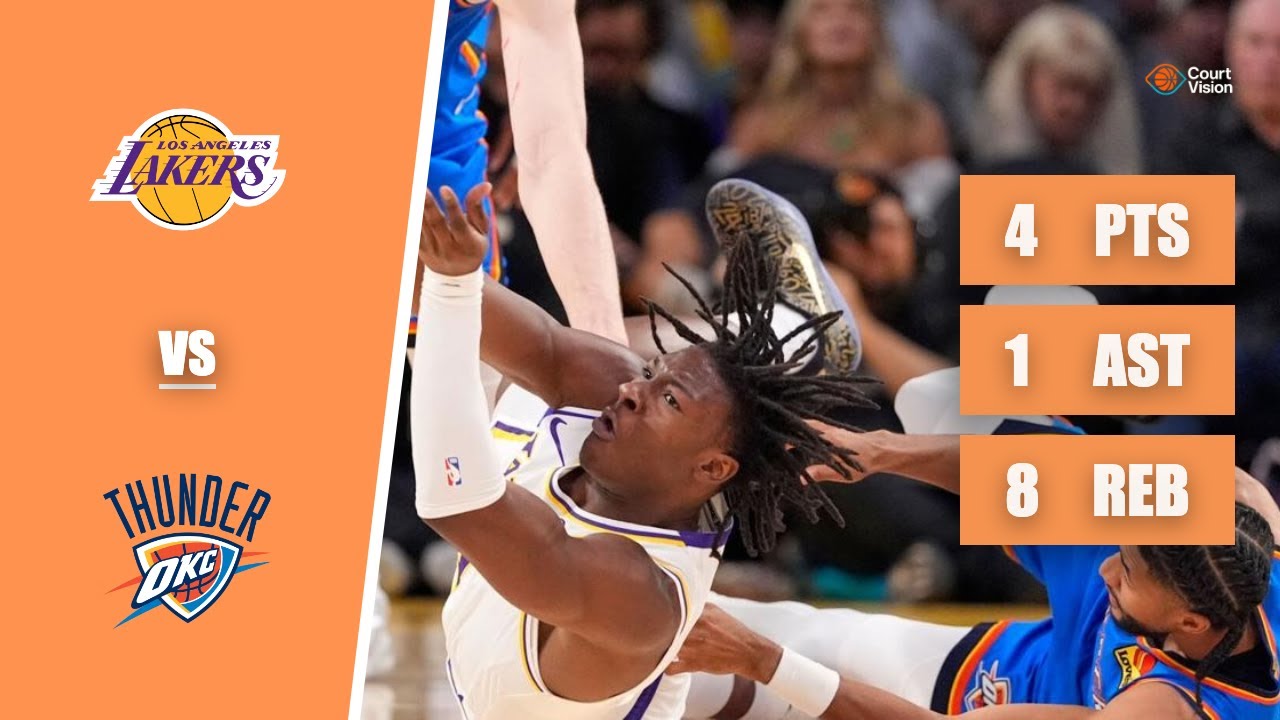 Adou Thiero - 4 Points, 8 Rebounds, 1 Assist vs Thunder - Game 3 - 2026 Playoffs