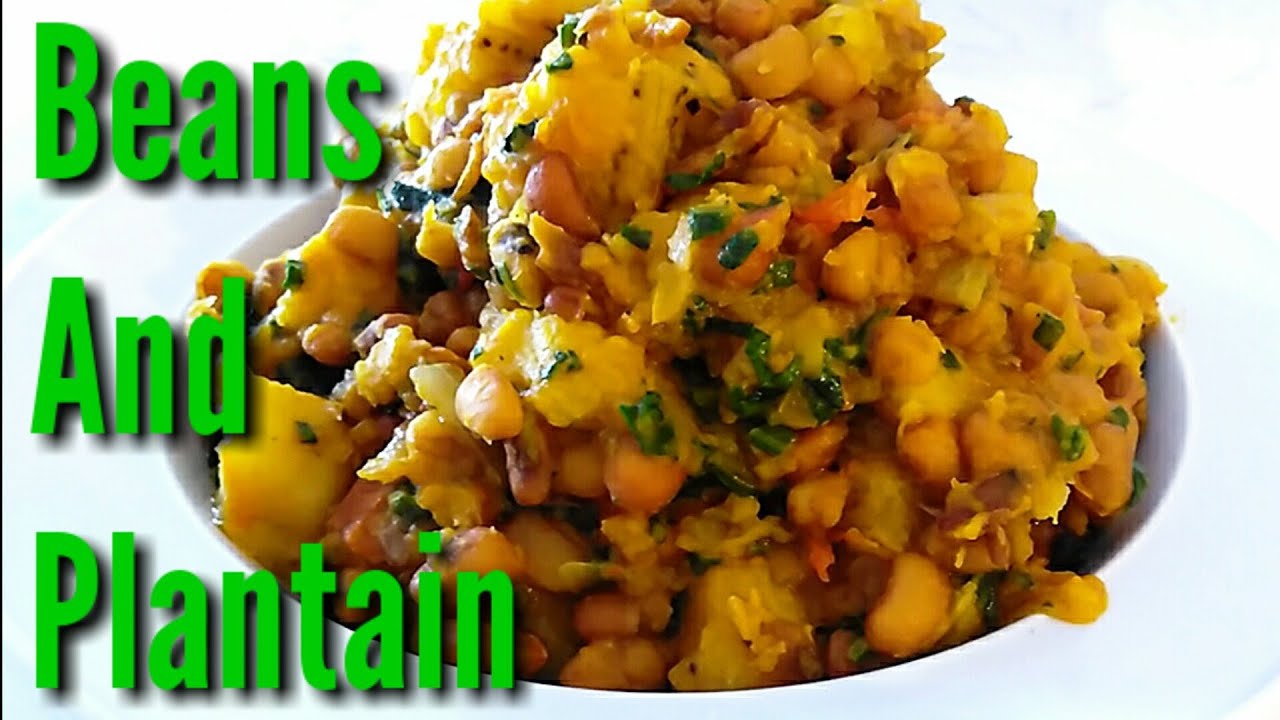 Beans and plantain porridge. Healthy and Nutritious!!!