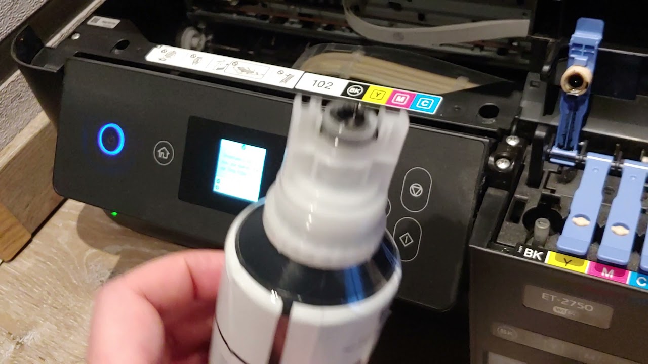 Hilfe, Epson ET-2750, Tank lässt sich nicht füllen!?
