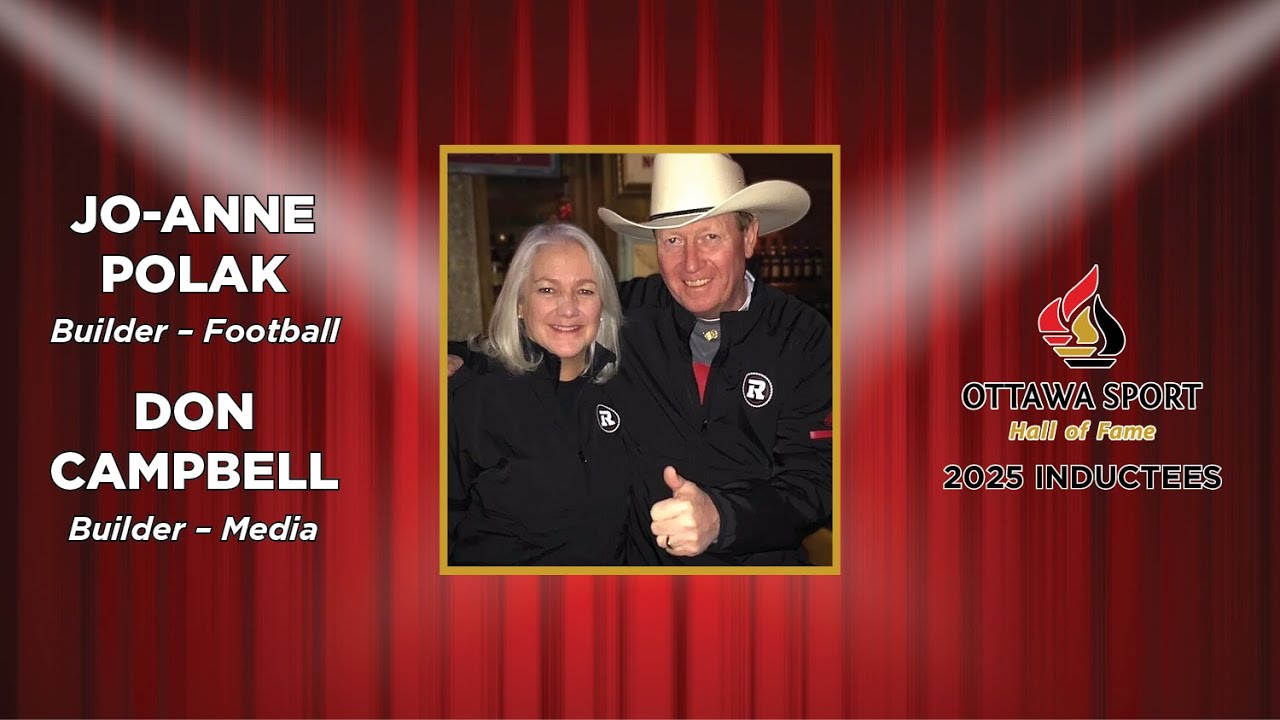 2025 Ottawa Sport Hall of Fame Inductees - Don Campbell & Jo-Anne Polak