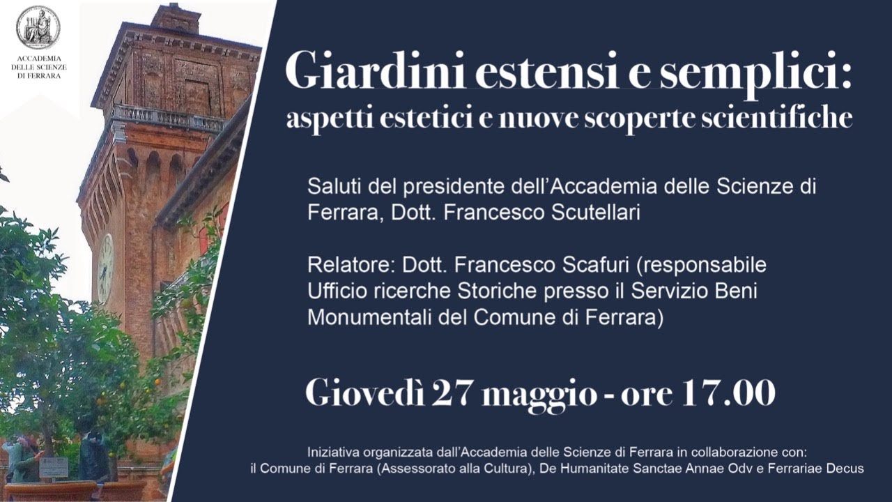 Giardini estensi e semplici: aspetti estetici e nuove scoperte scientifiche