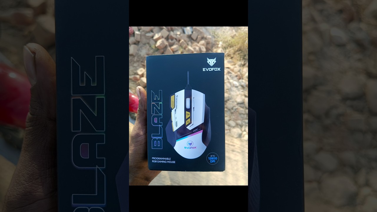EvoFox mouse unboxing how to play free fire with keyboard and mouse #gaming #freefire #ggmousepro#ks