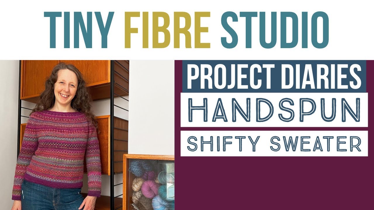 Knitting a Handspun Shifty Sweater by Andrea Mowry