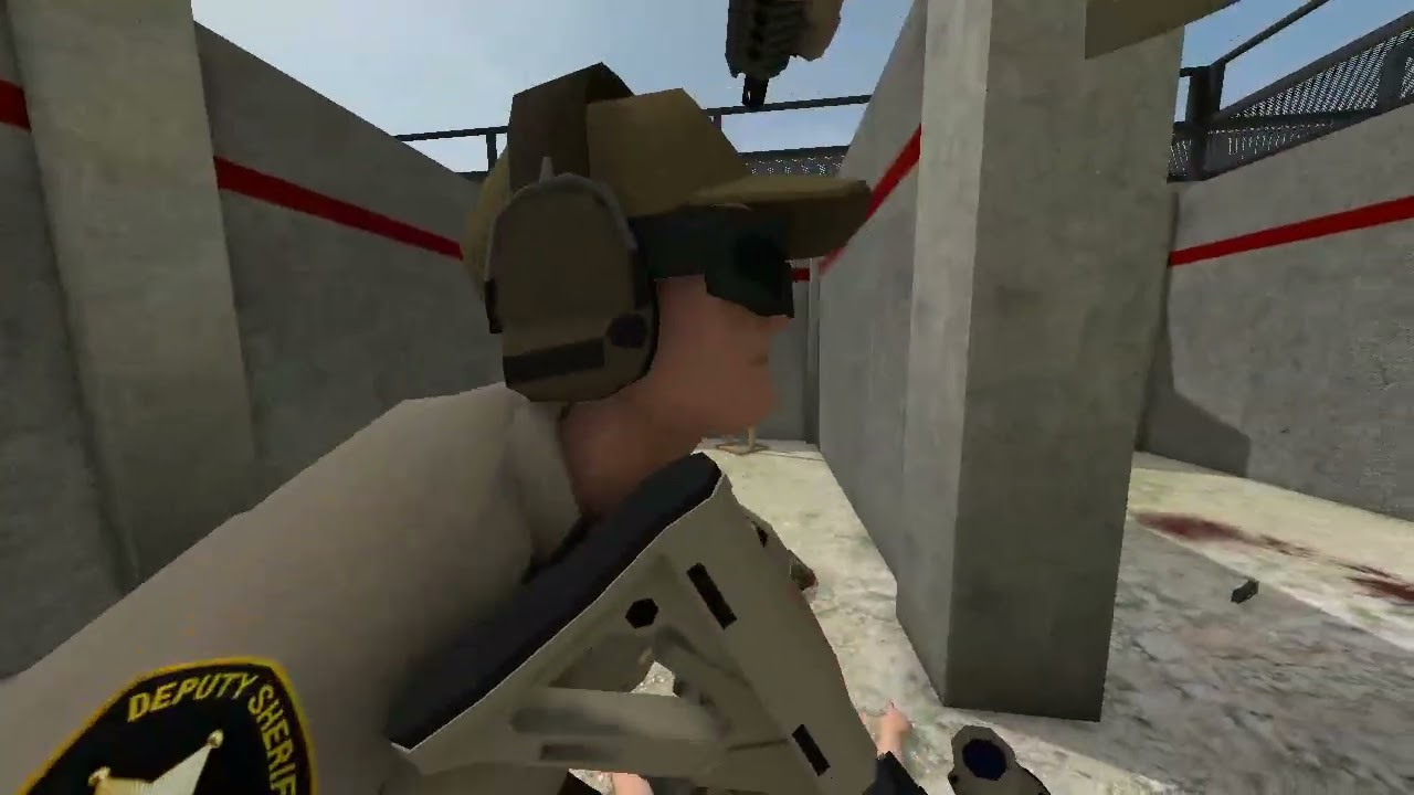POLICE SHOOT OUT IN TACTICAL ASSAULT VR PCVR