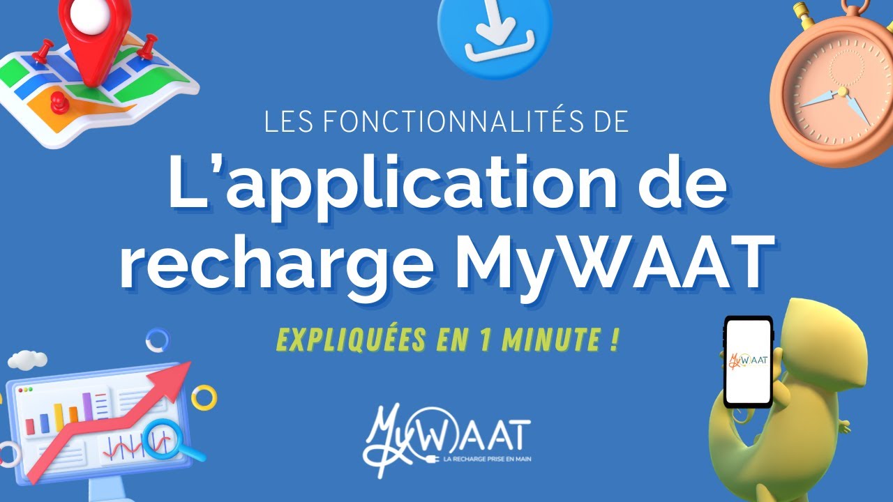 L'application de recharge MyWAAT expliquée en 1 minute 📱