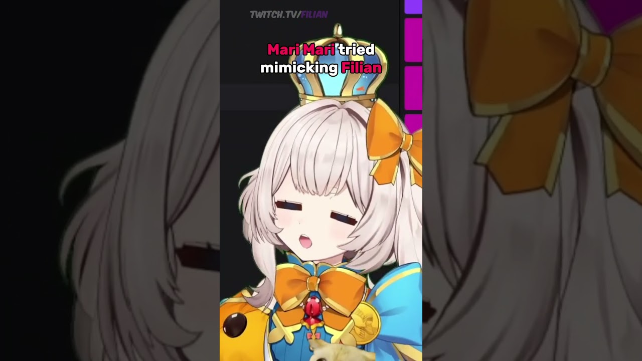 Mari Mari Tries Mimicking Filian&rsquo;s Voice&hellip; But Can&rsquo;t Stop Laughing 😭🎤