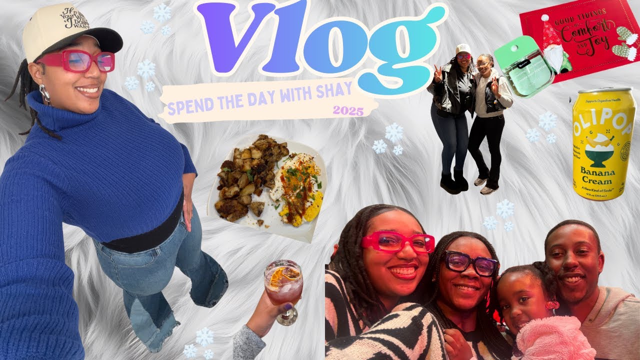 Vlog | Thanksgiving & Christmas footage | First hockey game