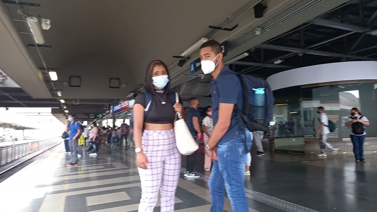 ESTACION  SAN ANTONIO METRO MEDELLIN COLOMBIA , 1 ra ESTACION