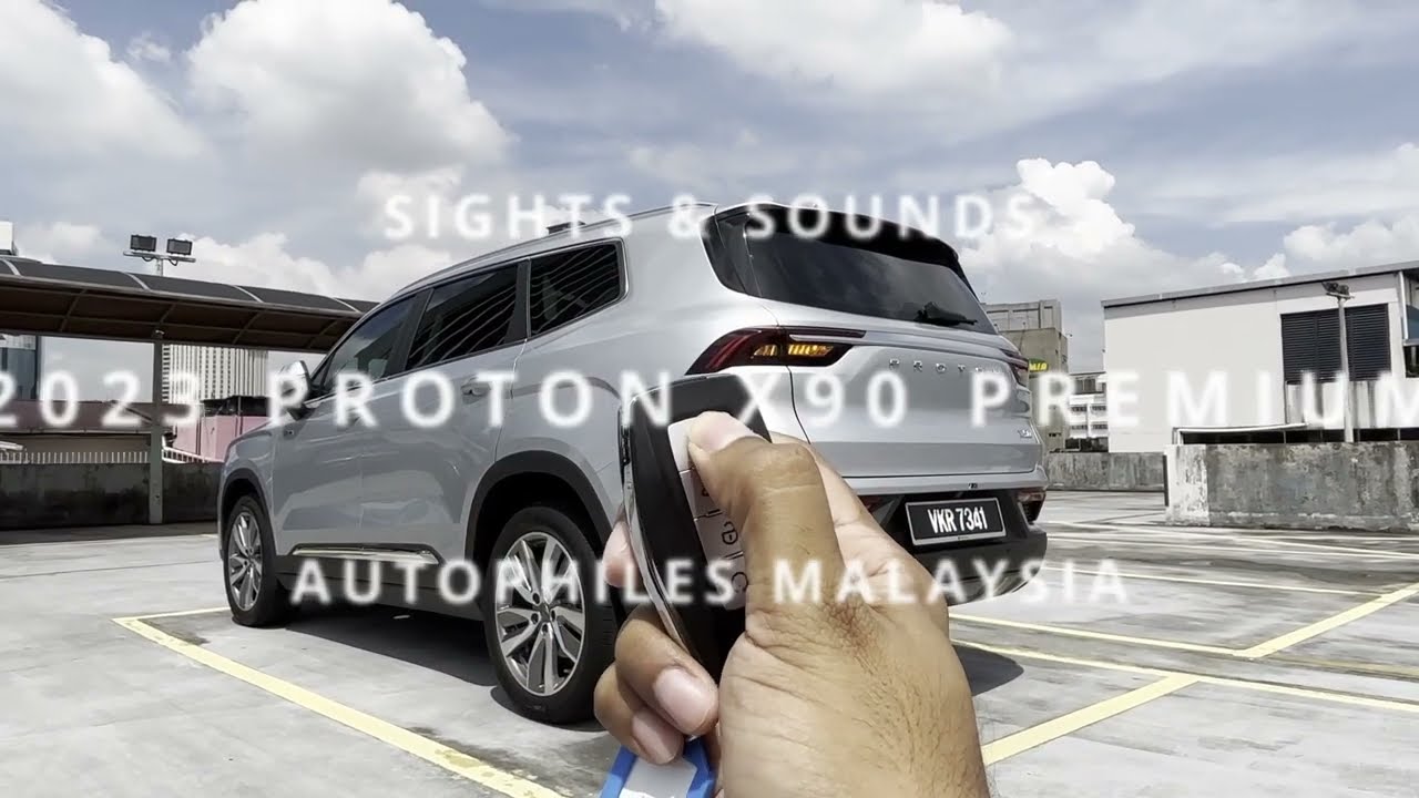 Car ASMR | 2023 Proton X90 Premium | Sights & Sounds