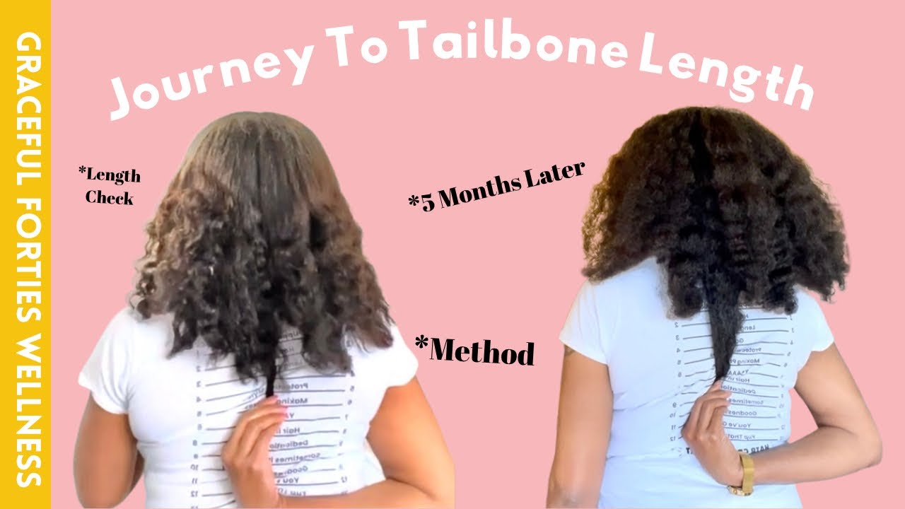 Length Check: Journey to Tailbone Length Natural Hair- 11 Month Update (Loose Natural)