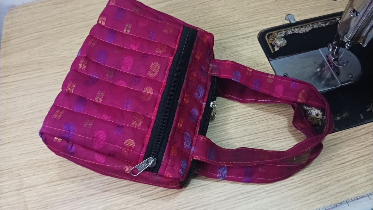 “DIY Fabric Handbag | Simple & Stylish Ladies Bag at Home ✂️”