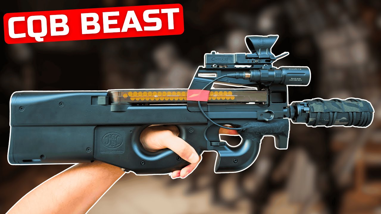 FN Herstal P90 – Full Airsoft BUILD & SHOWCASE