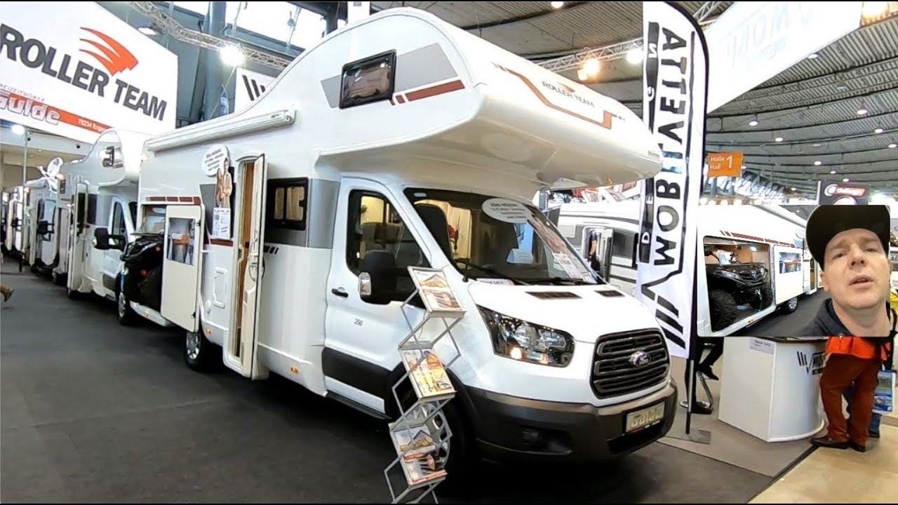 Roller Team Kronos 290 M RV Camper Van Rollerteam Ford Camping car walkaround + interior W1331