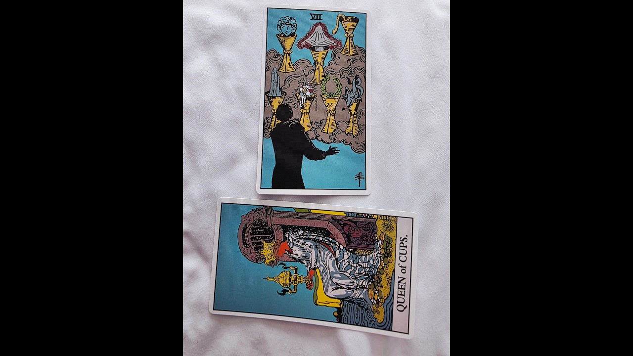 I Am Made To Receive | Tarot Combo: Seven of Cups / Queen of Cups