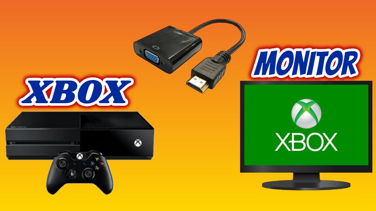 COMO LIGAR XBOX ONE NO MONITOR VGA