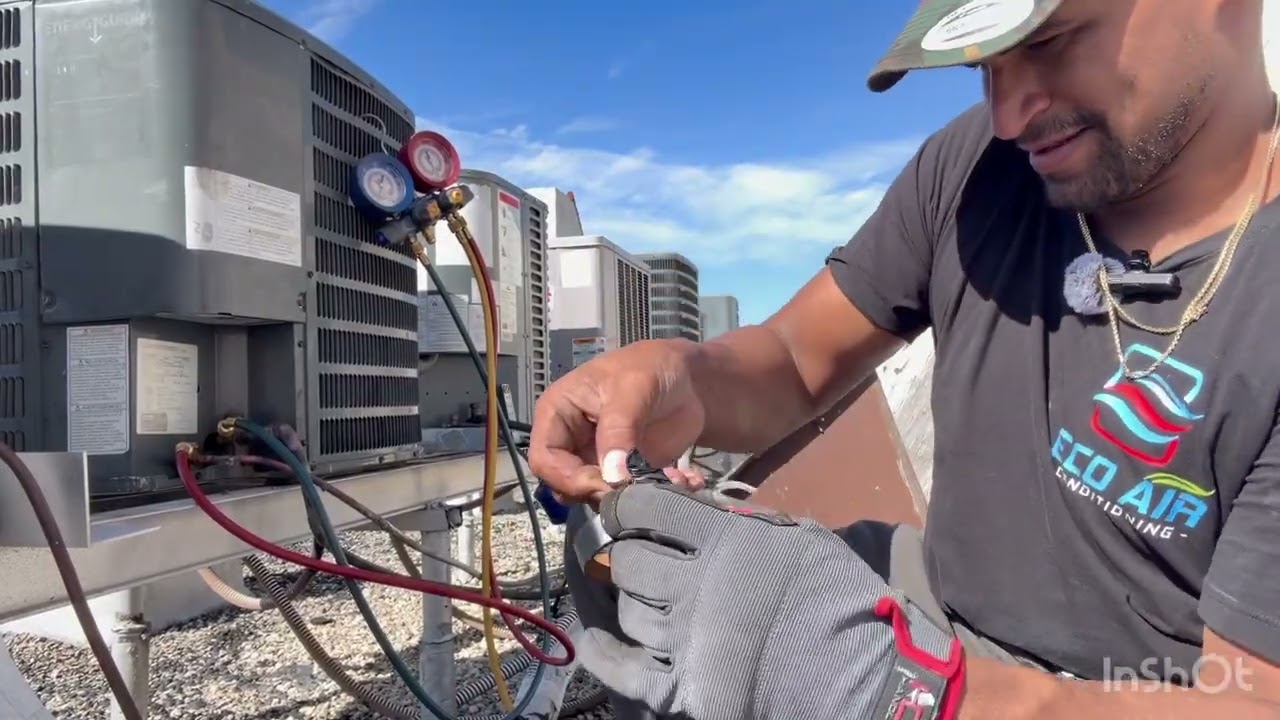No había ningún tomacorriente cerca y tocó improvisar (HVAC)