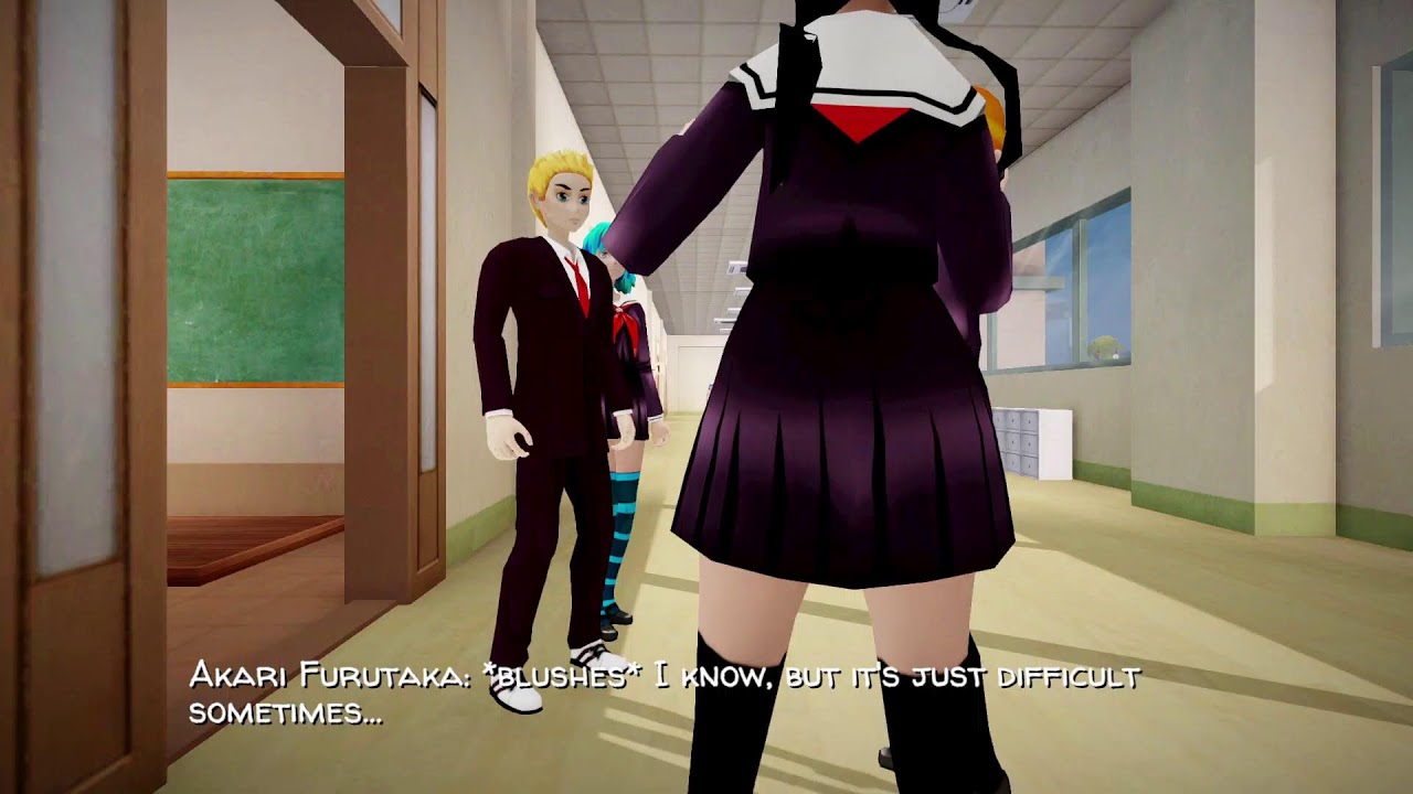 Yandere School S1E4 (AI anime, school, slice of life)