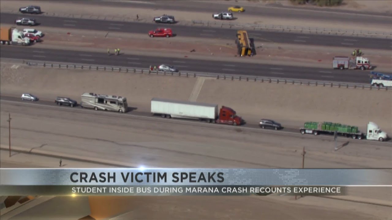 Kingman Unified School District student describes being inside bus during Marana crash