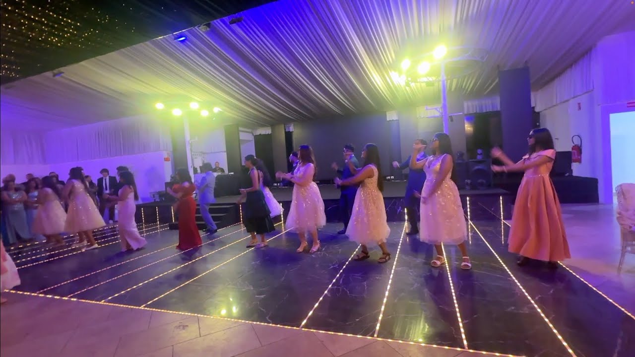 Lina & Stephane Wedding Flashmob (Paris Goans)
