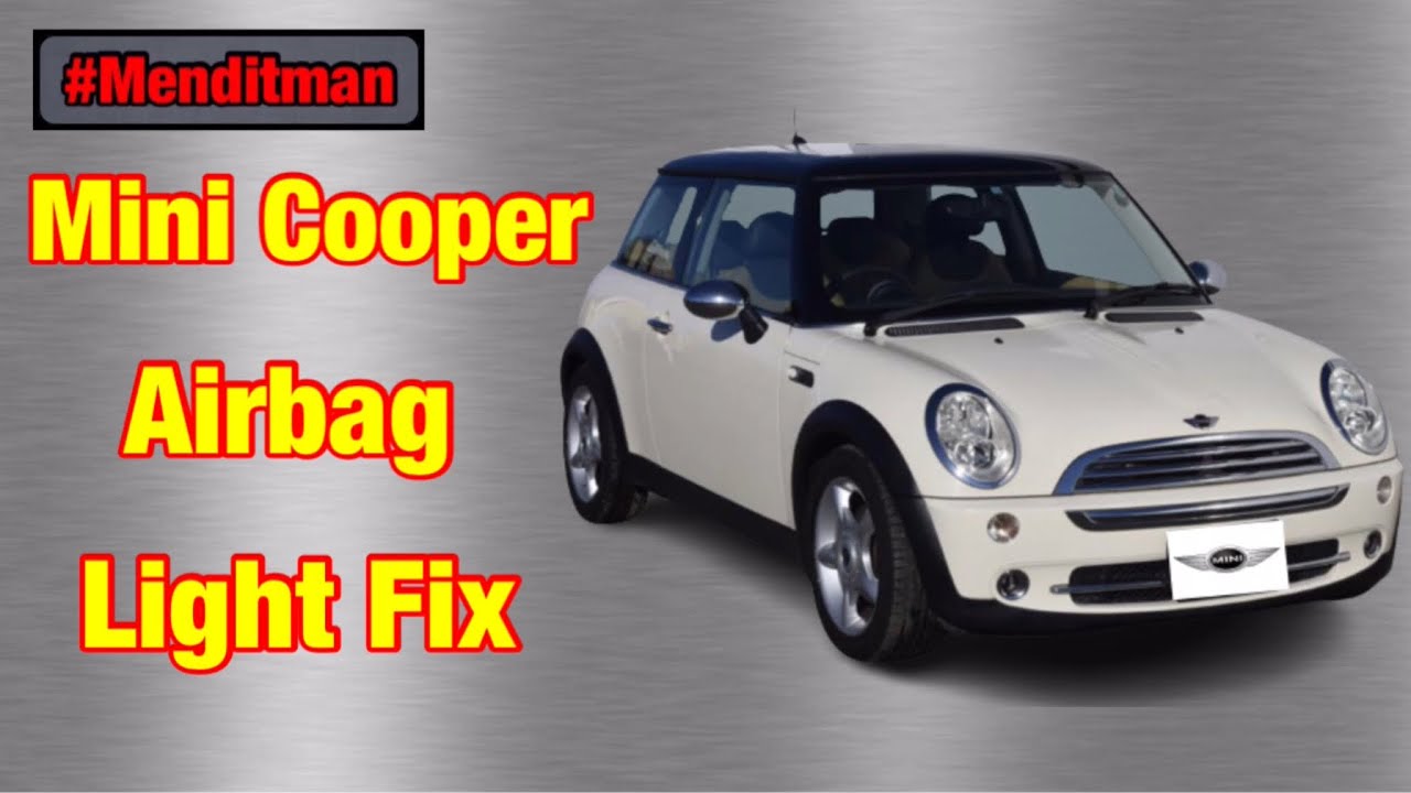 BMW Mini Cooper R50 (устранение неполадок с подсветкой подушек безопасности)