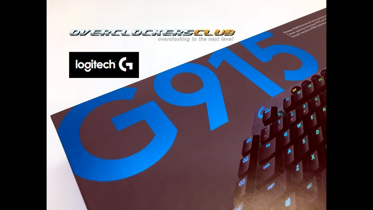 Logitech G915 LIGHTSPEED Wireless RGB Mechanical Gaming Keyboard