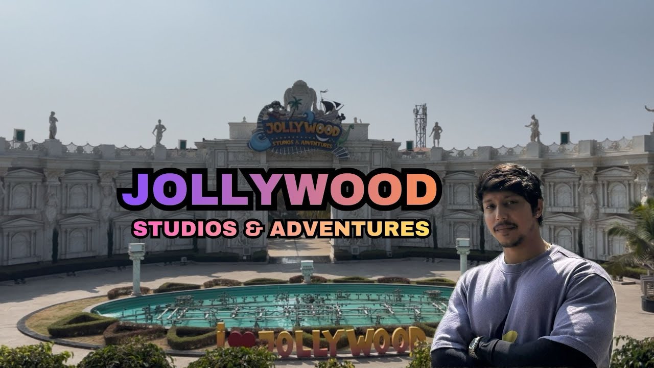 Jollywood Studios and adventures🎢🛝🦕 #travel #bangalore #adventure #studios #fun #love #weekendvibes 