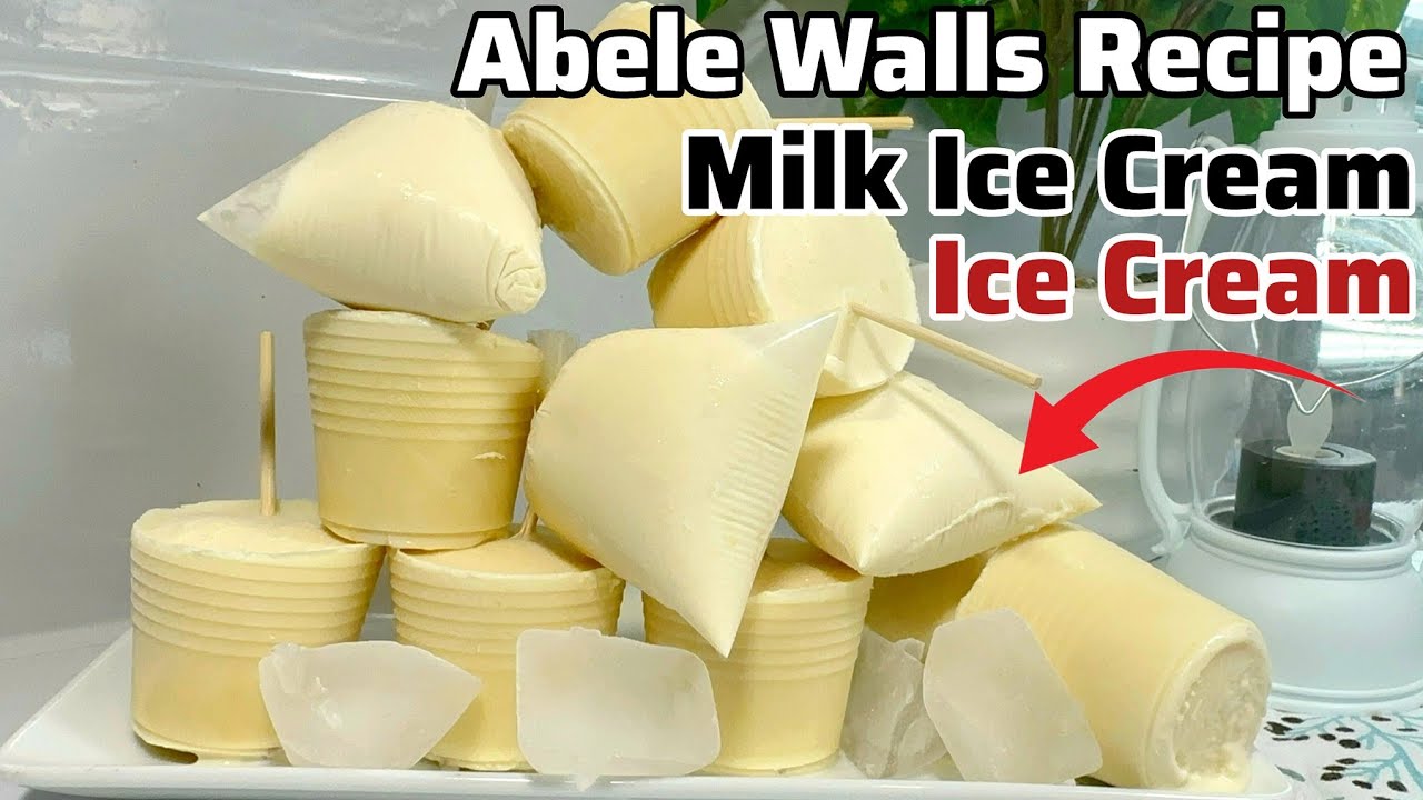 Рецепт от Abele Walls/Молочное мороженое/Мороженое/Как приготовить мороженое дома/Идеи приготовле...