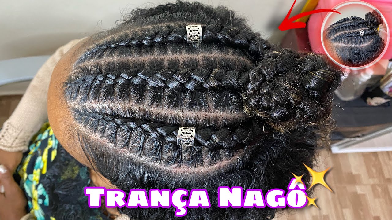 COMO FAZER TRANÇA NAGÔ 2022|betah Oliveira 😍