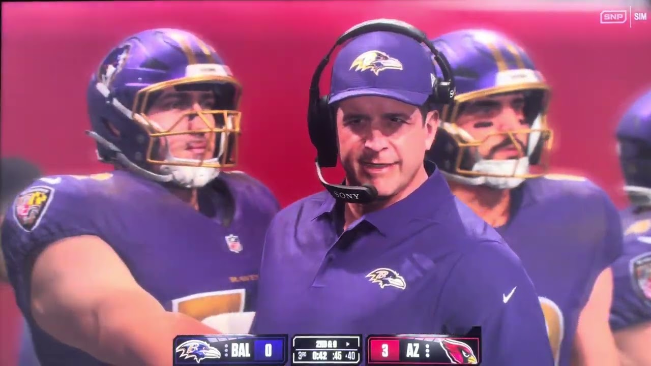 Ravens vs Cardinals madden 26 full game 1 minute quarters ￼￼￼