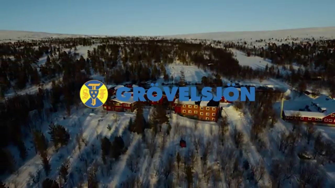 STF Grövelsjön Fjällstation  vinter