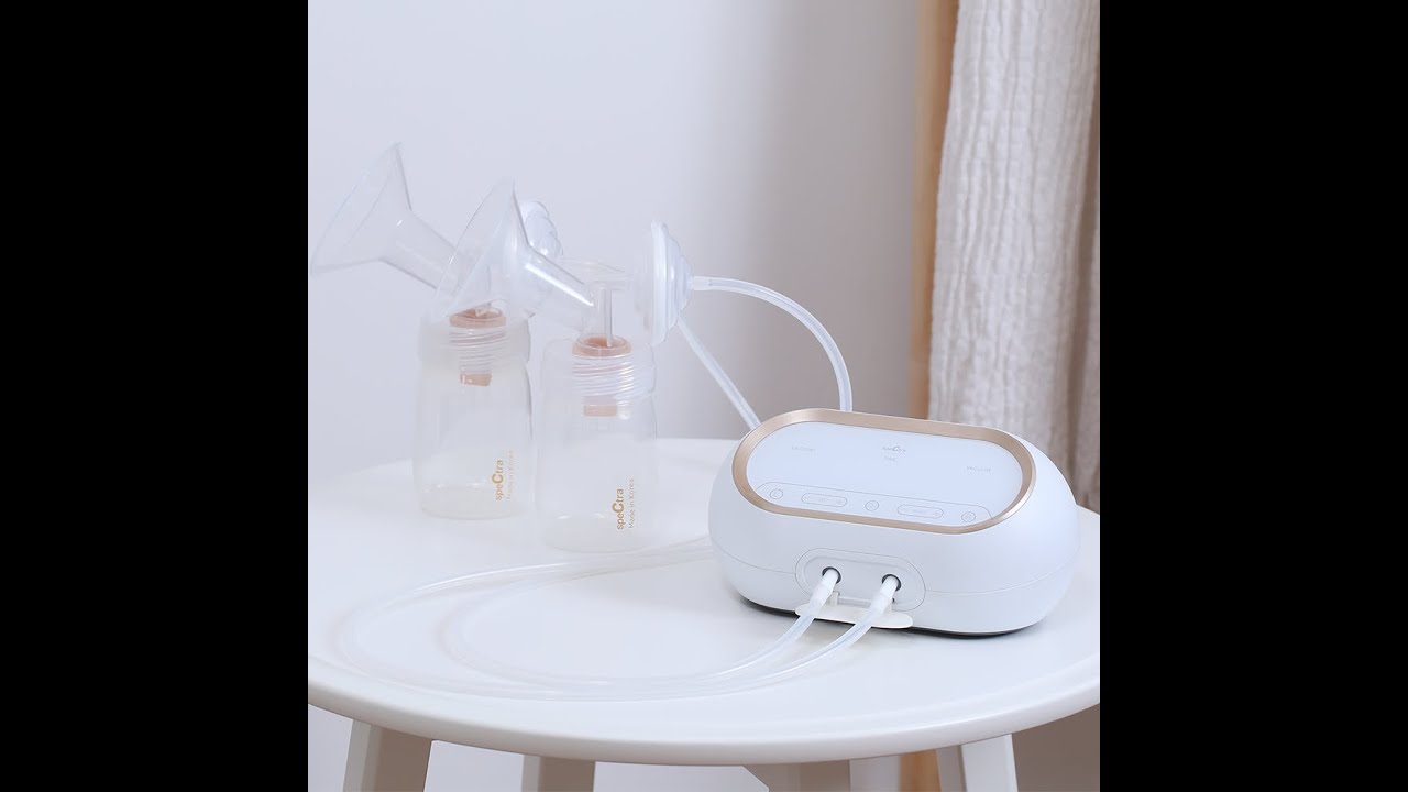 How to use Spectra Dual Compact Breast Pump Manual video
