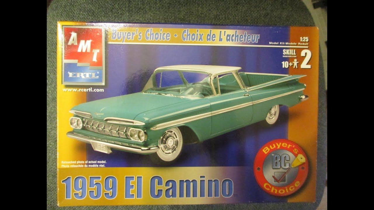 AMT 1959 El Camino Model Kit Build Pt 1