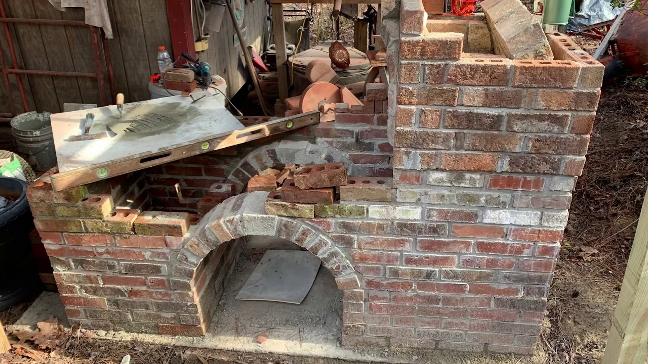 2 of 3 - Building Traditional Brick Blacksmith Forge
