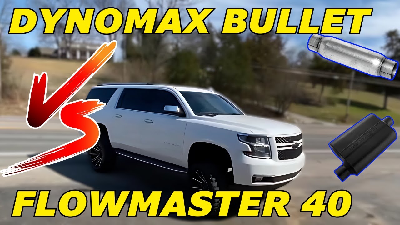 2015-2020 Chevy Suburban 5.3L V8 Exhaust Comparison: Dynomax Bullets Vs Flowmaster 40 Series!