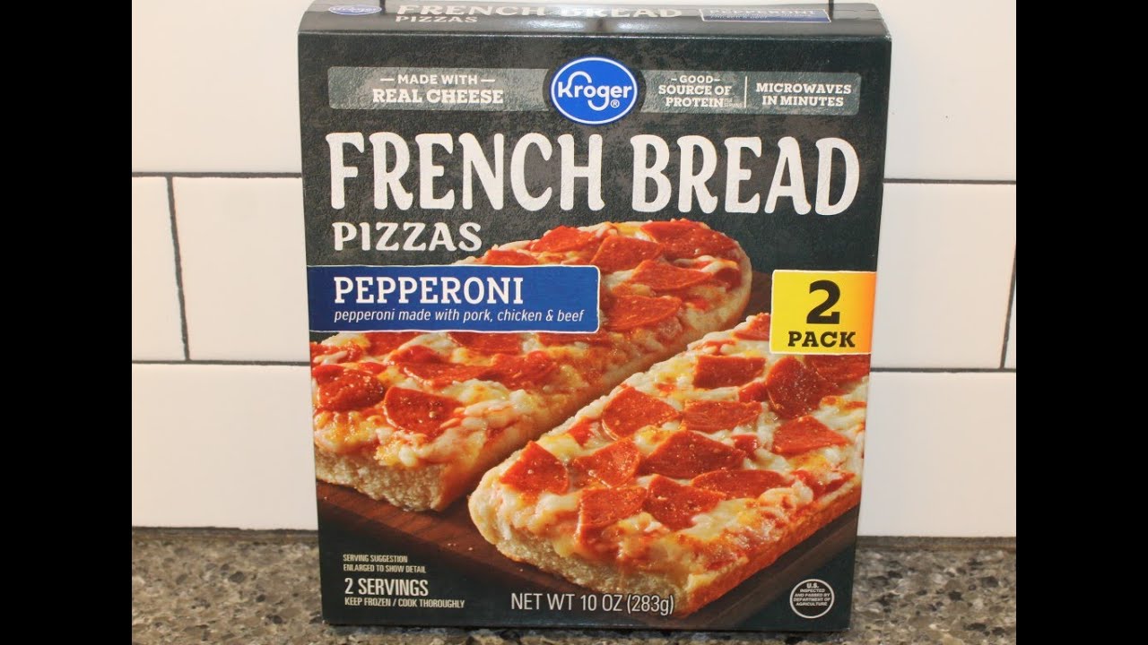 Kroger French Bread Pizzas: Pepperoni Review