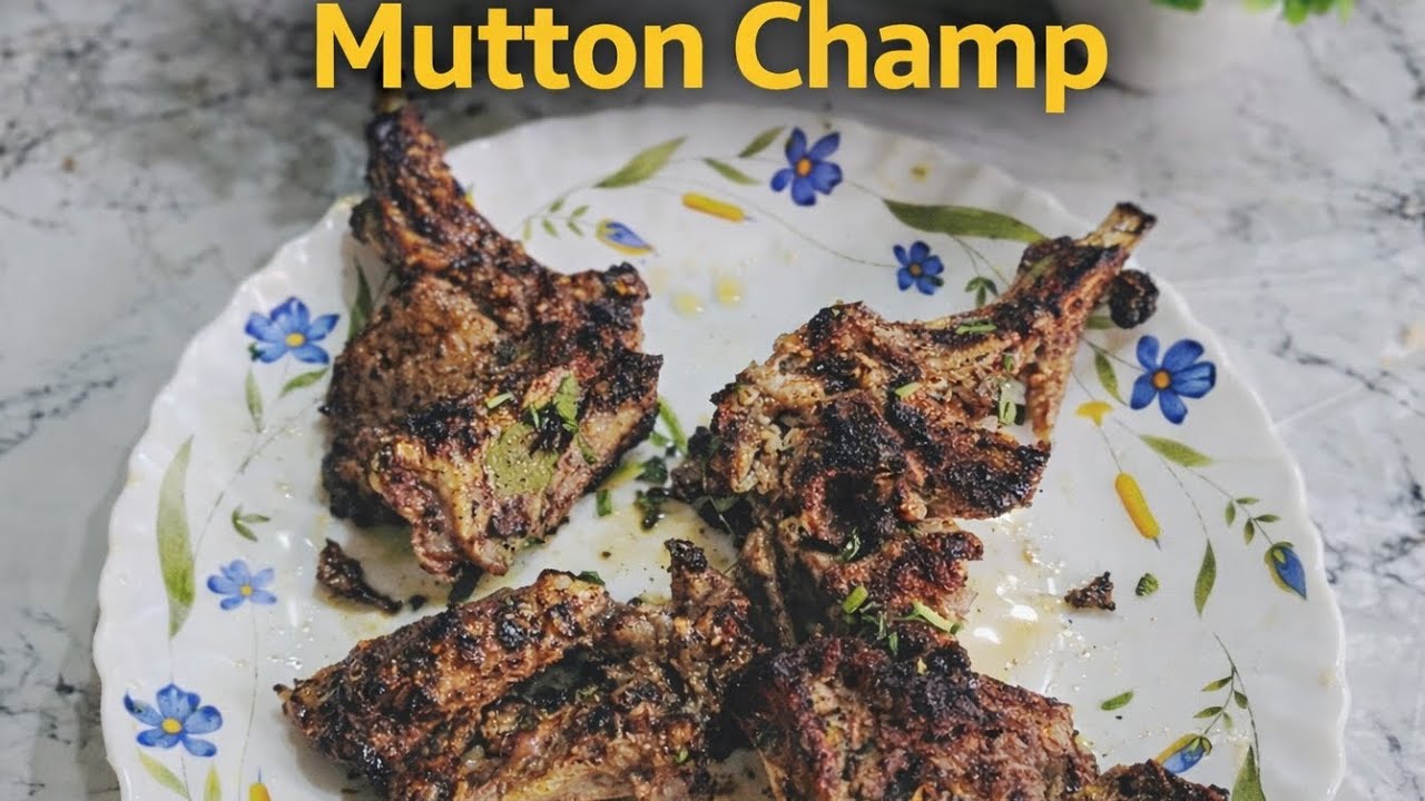 Mutton Chanp Recipe | Soft & Juicy Mutton Chops at Home @FoodFantastik 