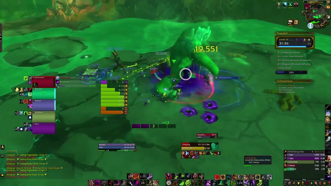 Demonology Warlock 9.2 +16 Mythic Plus [Plaguefall]